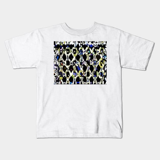 Modern art Kids T-Shirt by HIghlandkings